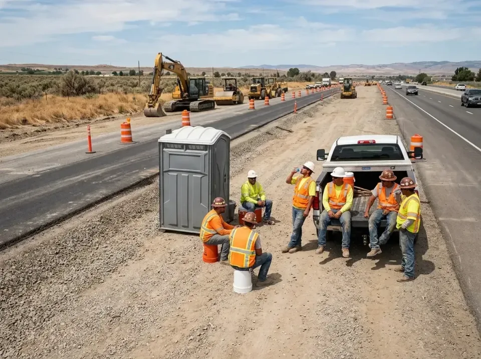 highway-road-construction-crew-007 — frequently asked questions, Porta Potty and Restroom Rentals in Eagleville, PA